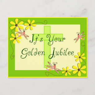 Catholic Nun Golden Jubilee Cards