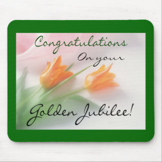 Catholic Nun "Golden Jubilee" Cards & Gifts Mouse Mat