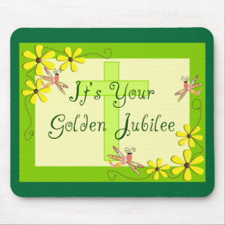 Catholic Nun Golden Jubilee Cards Mouse Mat