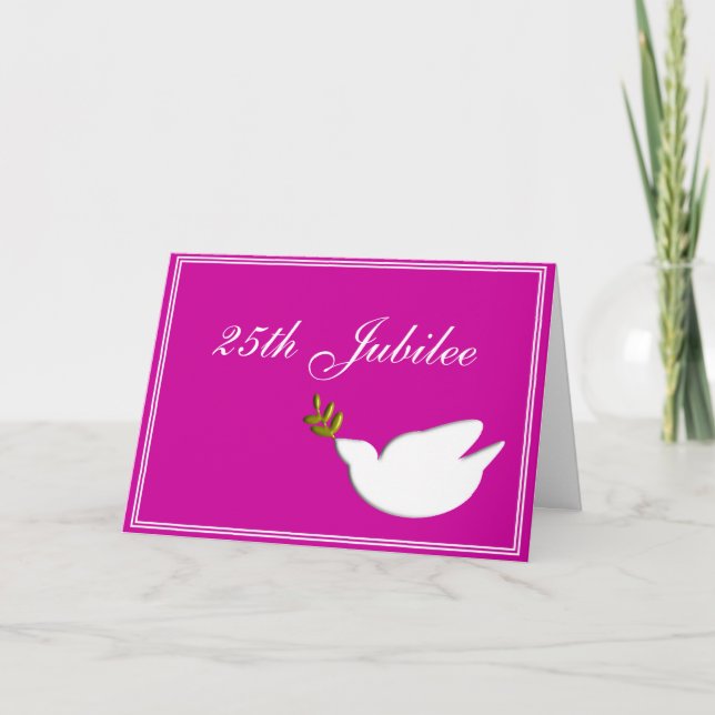 Catholic Nun "Silver25th  Jubilee" Cards & Gifts (Front)