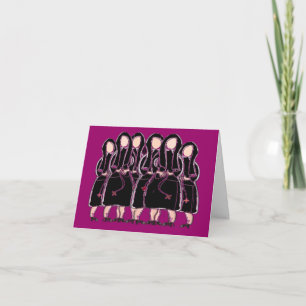 Catholic Nuns Note Cards Black Habits II