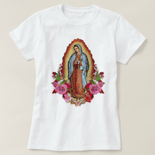 Catholic Our Lady of Guadalupe Saint Virgin Mary T-Shirt