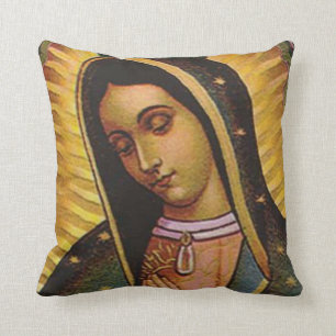 Catholic Our Lady of Guadalupe VIRGIN MARY Cushion