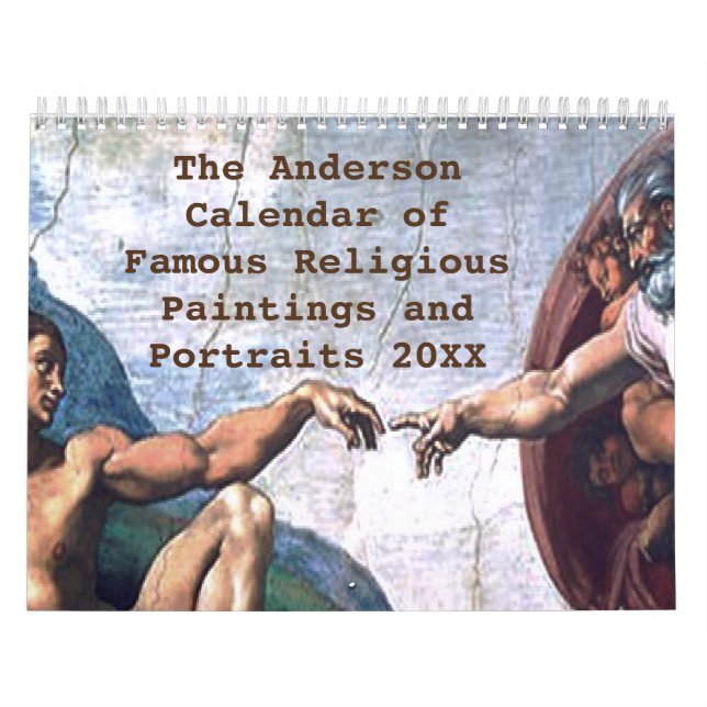 Catholic Paintings Calendar (Cover)
