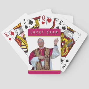 Catholic Pope Leo Playing Cards