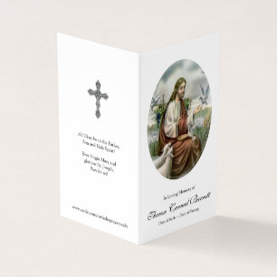 Catholic Prayer Cards   Acto de Contricion