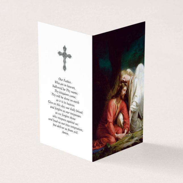 Catholic Prayer Cards | Arms of an Angel 010 (Outside)