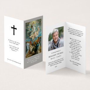 Catholic Prayer Cards   Ascension & Coronation