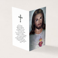 Catholic Prayer Cards | Devotion Sacred Heart