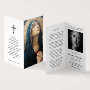 Catholic Prayer Cards   Heavenly Mother
