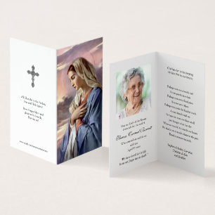 Catholic Prayer Cards   Holy Mother