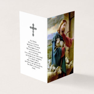 Catholic Prayer Cards   In Time of Loss
