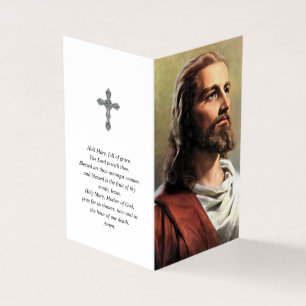 Catholic Prayer Cards Jesus Christ