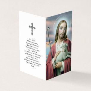 Catholic Prayer Cards   Lamb of God