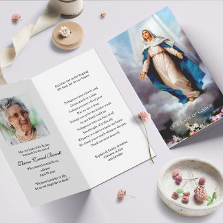 Catholic Prayer Cards | Our Lady of Grace