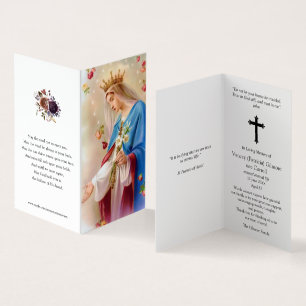 Catholic Prayer Cards   Rosaries