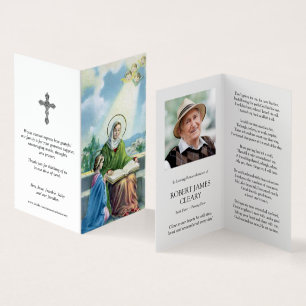 Catholic Prayer Cards St Anne & Mary 2