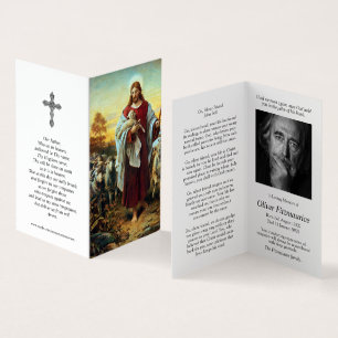 Catholic Prayer Cards   The Good Shepherd