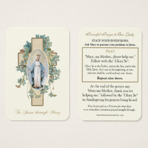 Catholic Prayer To Jesus through Mary