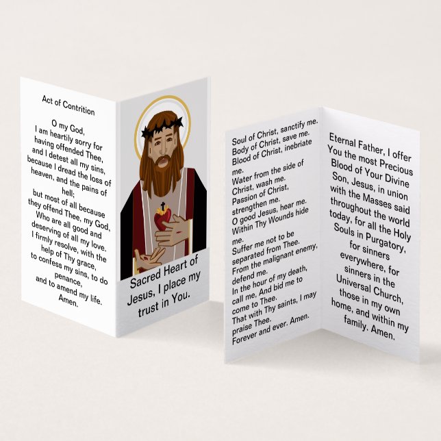 Catholic prayers to Jesus (Inside and Outside)