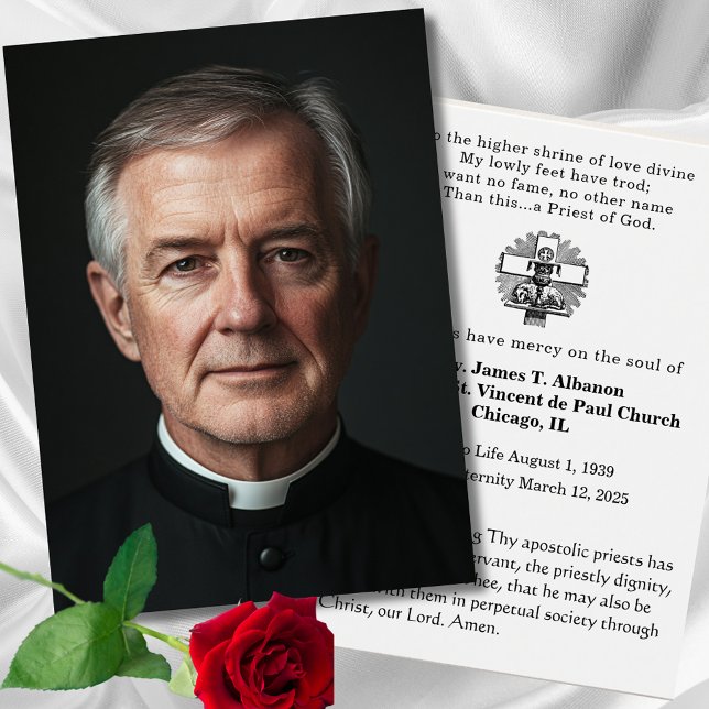 Catholic Priest Funeral Memorial Prayer (Creator Uploaded)