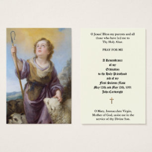 CATHOLIC PRIEST ORDINATION ANNIVERSARY HOLY CARDS