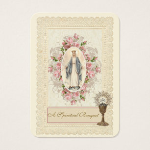 Catholic Priest Spiritual Bouquet Holy Cards