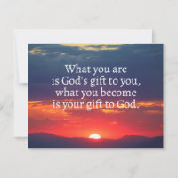 Catholic Quote Card