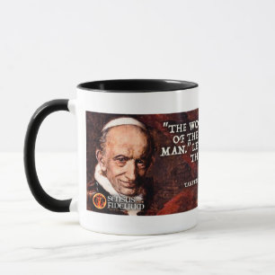 Catholic Quote Pope Leo Mug