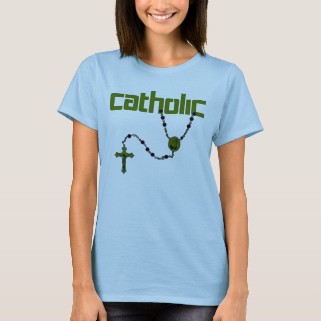 Catholic Rosary T-Shirt (Front)