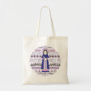Catholic Saint: St. Hildegard Bingen  Tote Bag