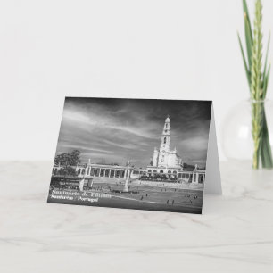 Catholic Sanctuary of Our Lady of Fatima, Portugal Thank You Card