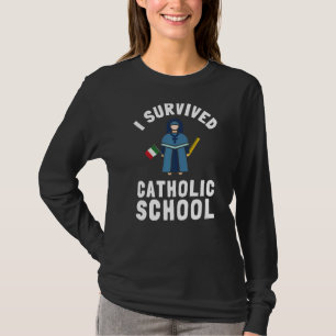 Catholic School Nun Church Mass And Christian Teac T-Shirt