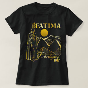 Catholic Shirt, Our Lady of Fatima Godmother T-Shirt