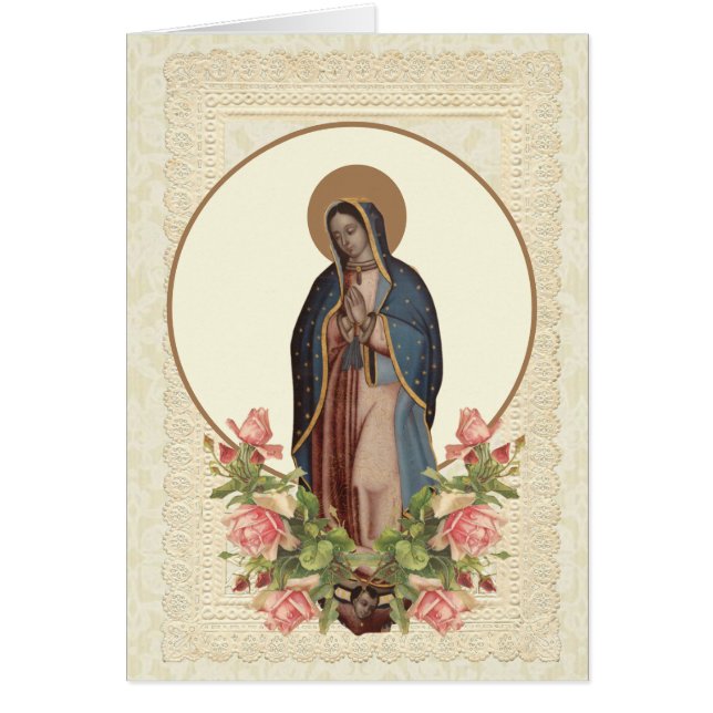 Catholic Spanish Guadalupe Religious Virgin Mary (Front)