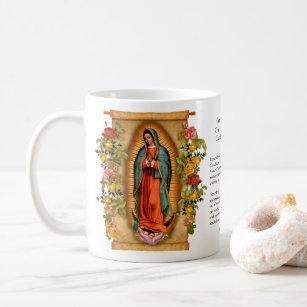 Catholic Spanish Guadalupe Religious Virgin Mary Coffee Mug