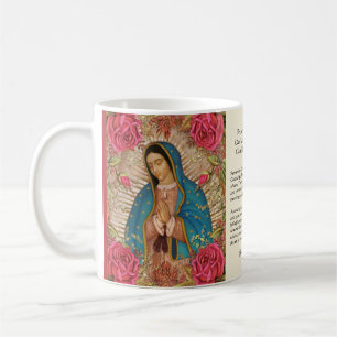 Catholic Spanish Guadalupe Religious Virgin Mary Coffee Mug