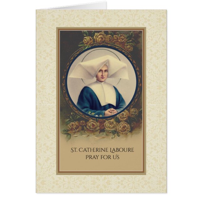 Catholic St. Catherine Laboure Miraculous Medal (Front)