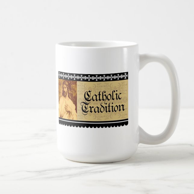 Catholic Tradition Coffee Mug (Right)