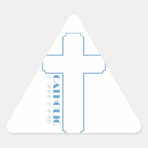 Catholic Triangle Sticker