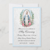 Catholic Virgin Mary May Crowning Religious Event 