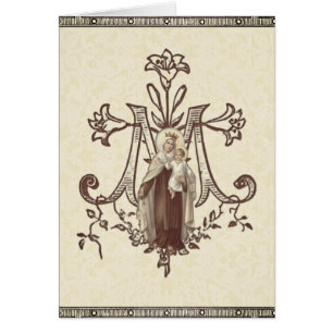 Catholic Virgin Mary Mount Carmel Religious