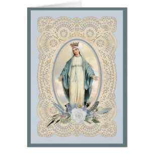 Catholic Virgin Mary Religious Poem Roses