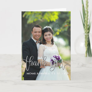 Catholic Wedding Prayer Thank You Mary Overlay Card