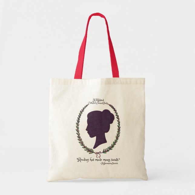 Catholic Women's Study logo tote Bag (Front)