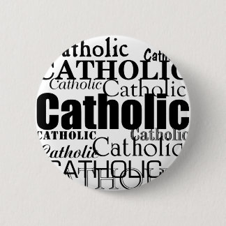 Catholic Word 6 Cm Round Badge