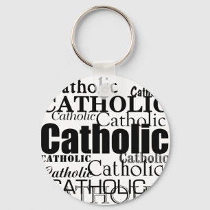 Catholic Word Key Ring