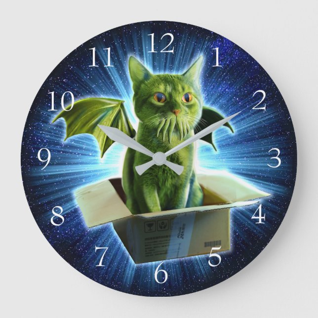 Cathulhu                                           large clock (Front)