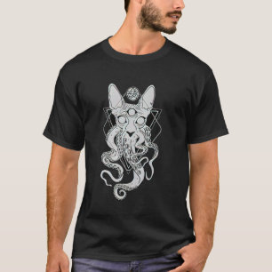 CATHULHU - the cosmic tentacle cat T-Shirt