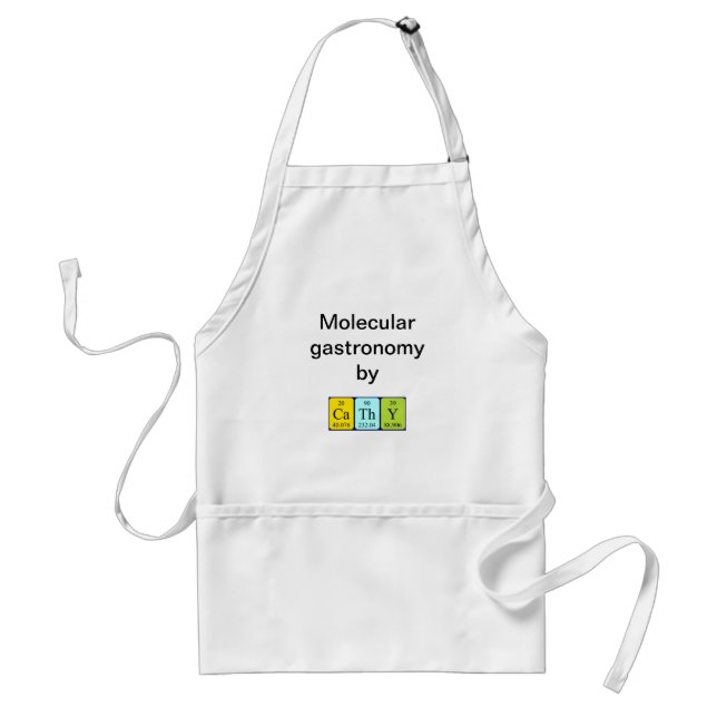 Cathy periodic table name apron (Front)